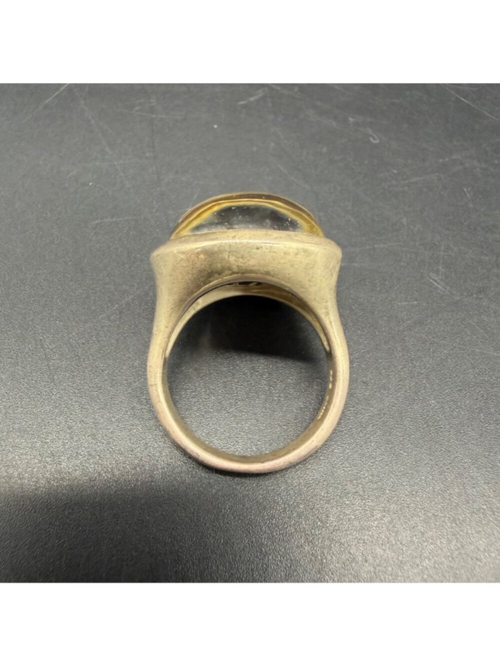 Sterling Silver Pools Of Light Quartz Ring Size 8 RLM Robert Lee Morris READ - Picture 3 of 13